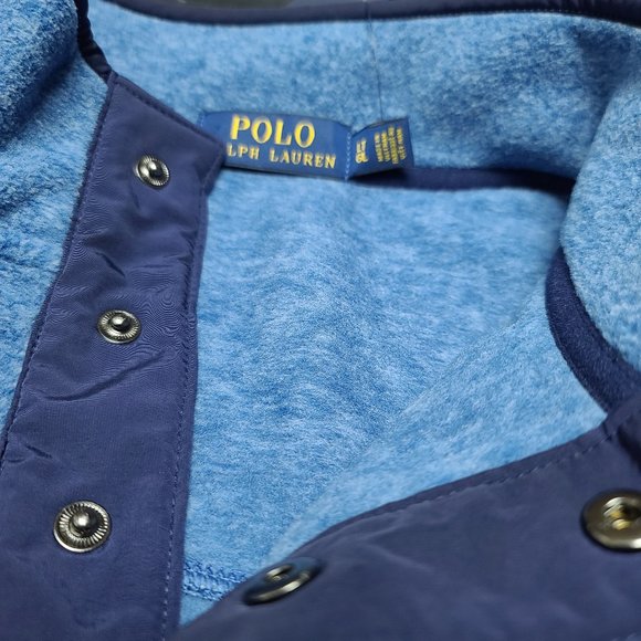 NWT POLO by Ralph Lauren Fleece Pullover - Picture 6 of 9